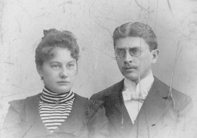 Elsa und Harry Vogel - meine Groeltern ca. 1900